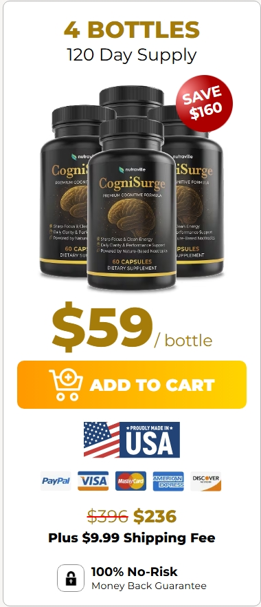 Buy CogniSurge 4 Bottle